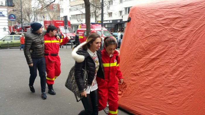 Exerciţiu de simulare in caz de cutremuri FOTO arhiva