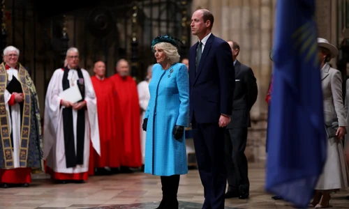 Prințul William și Regina Camilla la slujba Commonwealth pe 11 martie 2024, la Londra, Getty Images (4) jpg