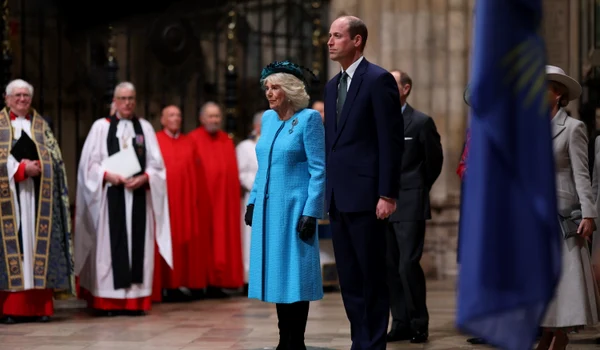 Prințul William și Regina Camilla la slujba Commonwealth pe 11 martie 2024, la Londra, Getty Images (4) jpg