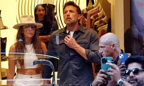 Bennifer luna de miere in Italia jpg