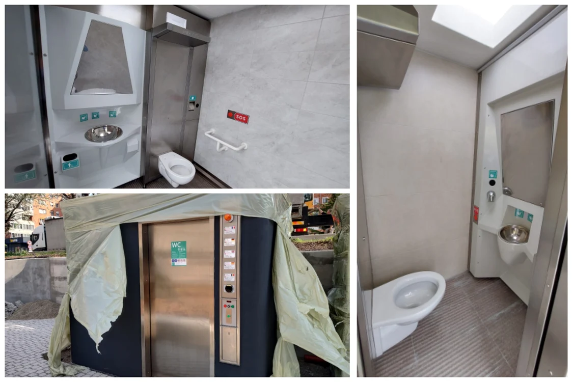 Toaletele au sisteme de închidere-deschidere automate și lavoar antivandalism Foto: Primăria Oradea