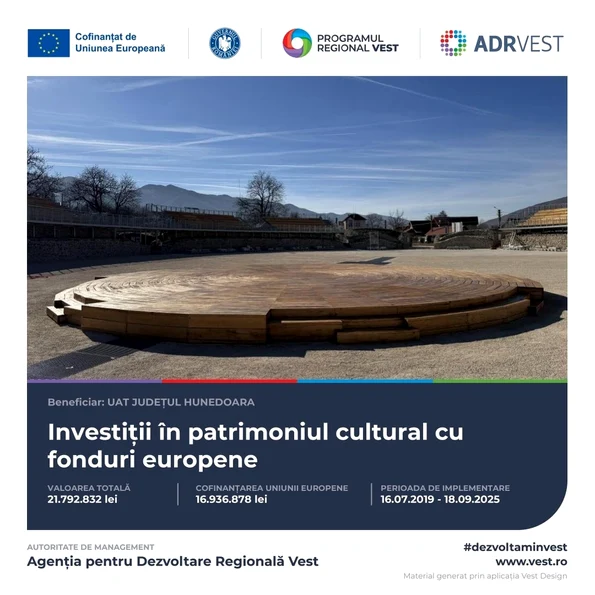 „Ziua Porților Deschise”, la amfiteatrul de la Ulpia Traiana Sarmizegetusa