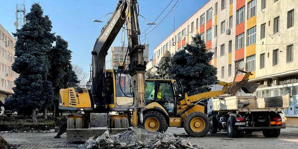 calarasi modernizare centrul vechi FOTO faceb/M.D.