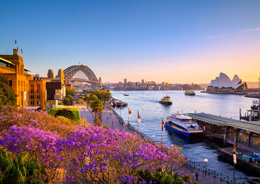 Priveliște de vis spre Sydney. Pentru turiștii est-europeni, viza e un test Foto HolidayTours&Travel