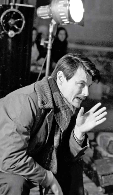 Tarkovski, în timpul filmărilor la „Andrei Rubliov“   Foto: AFP