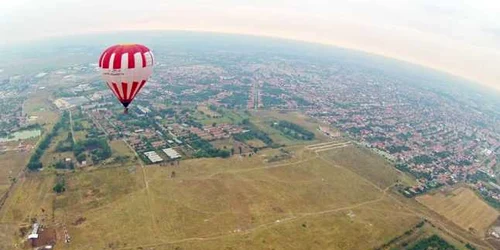 Balloony zboară deasupra Timişoarei Foto