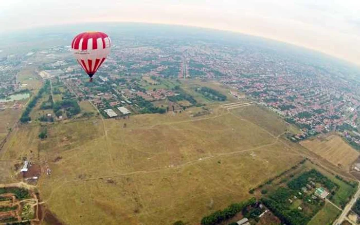 Balloony zboară deasupra Timişoarei