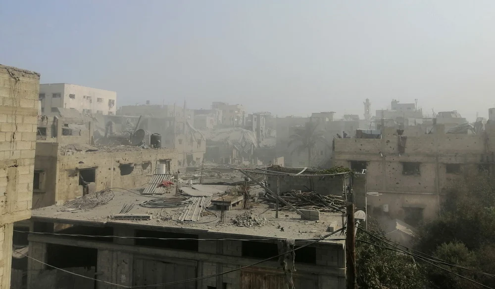 Apărarea civilă a anunţat 40 de morţi în tiruri şi raiduri israeliene FOTO: X