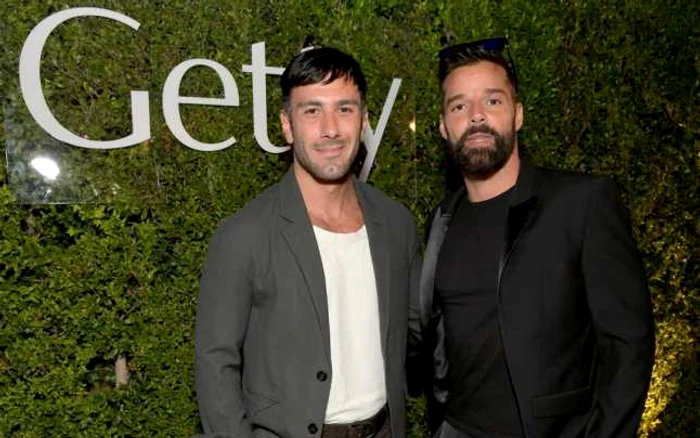 Jwan Yosef şi Ricky Martin FOTO Guliver/Getty Images