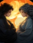 illustrated rendering twin avatar jpg