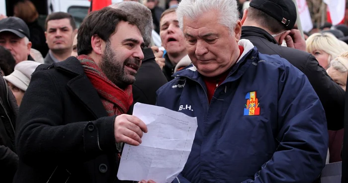 Marc Tcaciuc îşi coordonează acţiunile cu liderul comuniştilor Vladimir Voronin