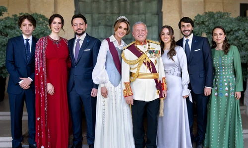 Regina Rania și familia regală a Iordaniei profimedia 0950853484 jpg