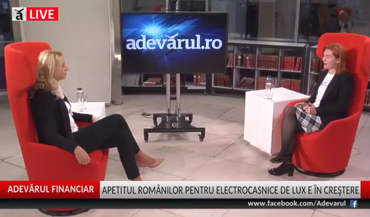 Apetitul românilor pentru electrocasnice de lux e în creștere