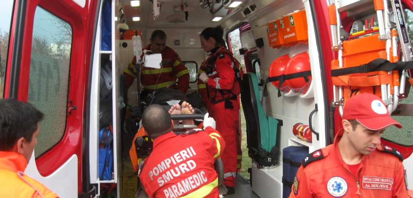 Paramedicii SMURD au intervenit la faţa locului Foto:Arhivă Adevărul
