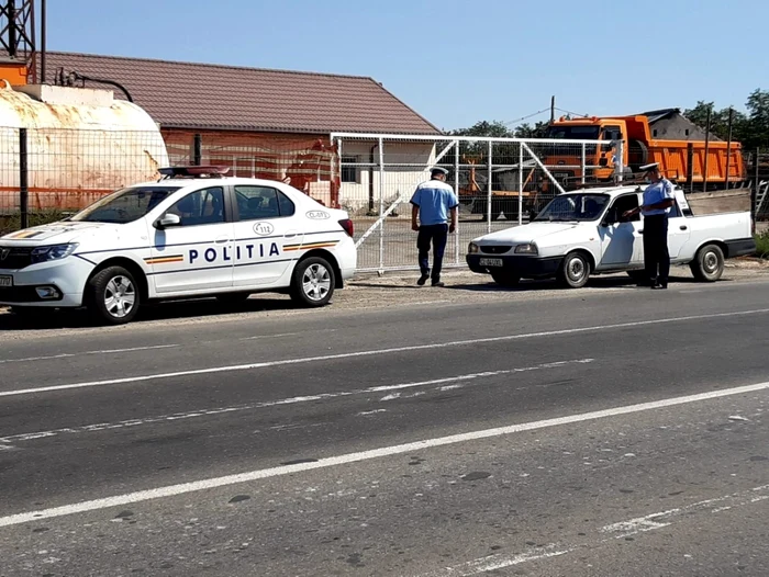 Poliţia a verificat starea tehnică a autovehiculelor FOTO IPJ Călăraşi