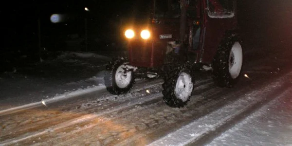 Utilajele de deszăpezire au făcut cu greu faţă voscolului