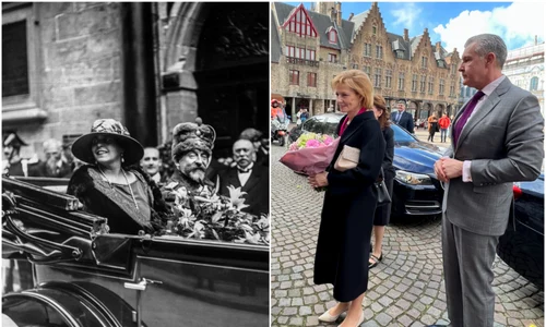 Majestatea Sa Margareta si Principele Radu, in turneu european la 100 de ani dupa Regele Ferdinand si Regina Maria   Casa Regala jpg