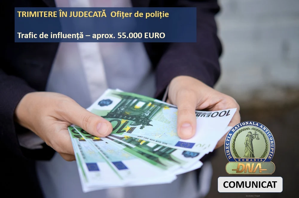 DNA efectuază 23 percheziții în județele Iasi, Dolj, Vaslui, Ilfov, București, Prahova, Hunedoara şi Timiș: trafic de influență, șantaj şi dare de mită