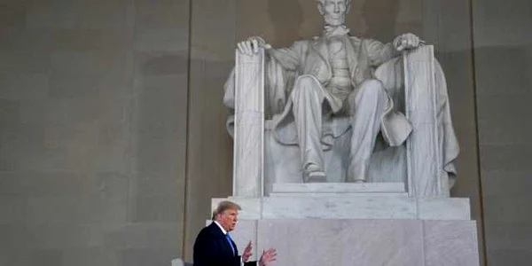 donald trump  Abraham Lincoln 