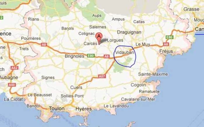 google maps vidauban accident