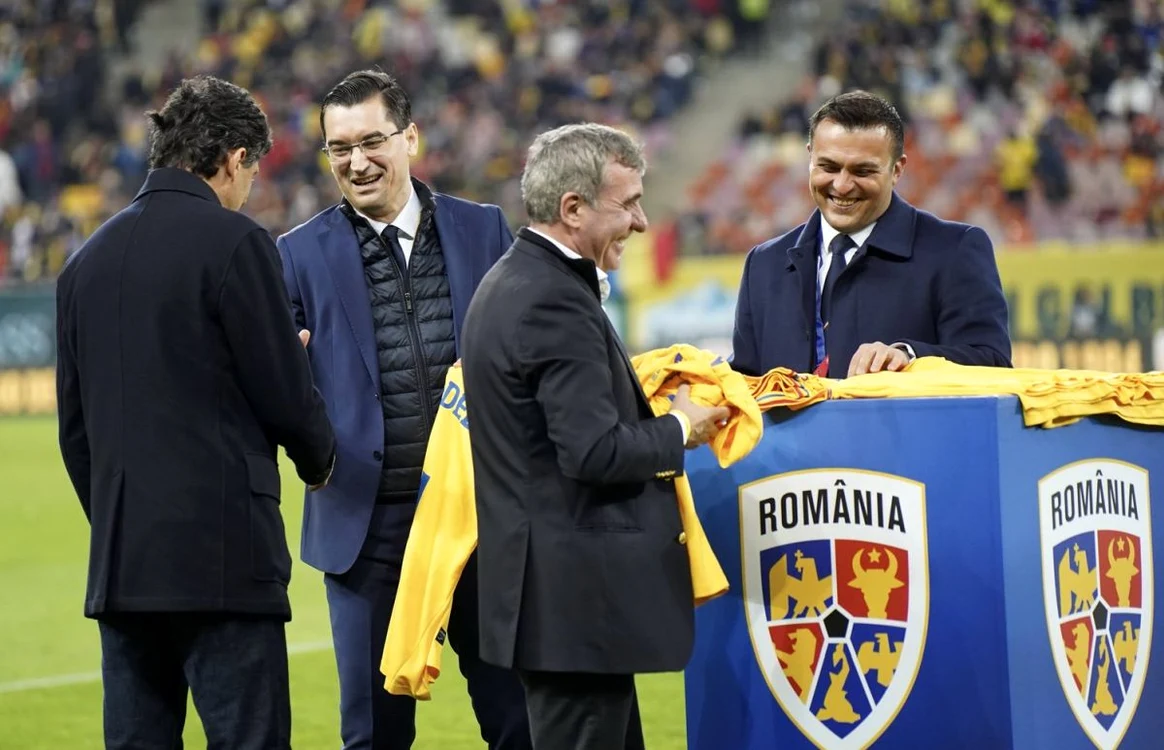 Gică Hagi se înțelege bine cu conducerea FRF, la nivel declarativ (FOTO: Profimedia)