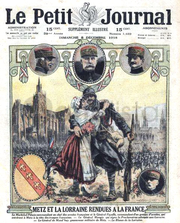 Front page Le Petit Journal 8 December 1918 jpg jpeg