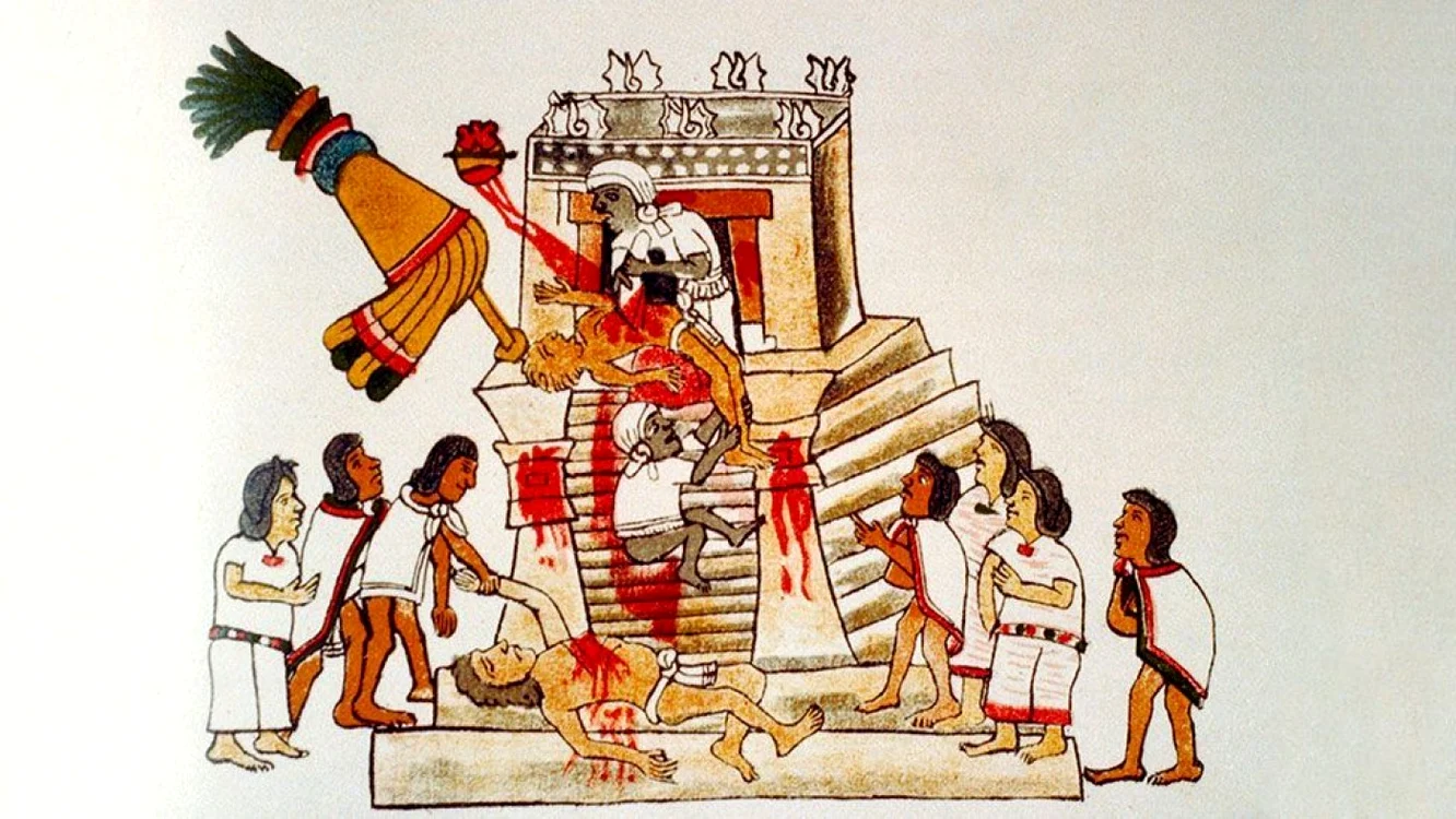 Sacrificiile aztece FOTO bbc.com