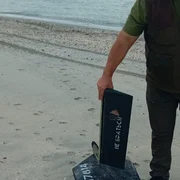 Fragmente drona Plaja Vadu FOTO Facebook png