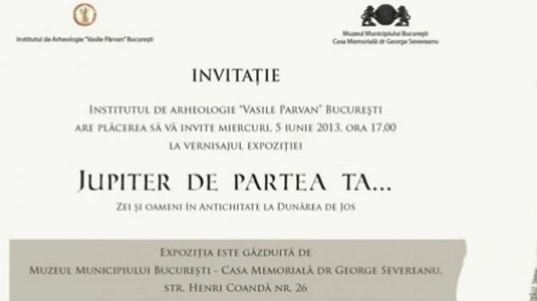 Expoziția „Jupiter de partea ta Zei și oameni în Antichitate la Dunărea de Jos” jpeg
