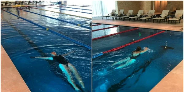 halep la piscina 