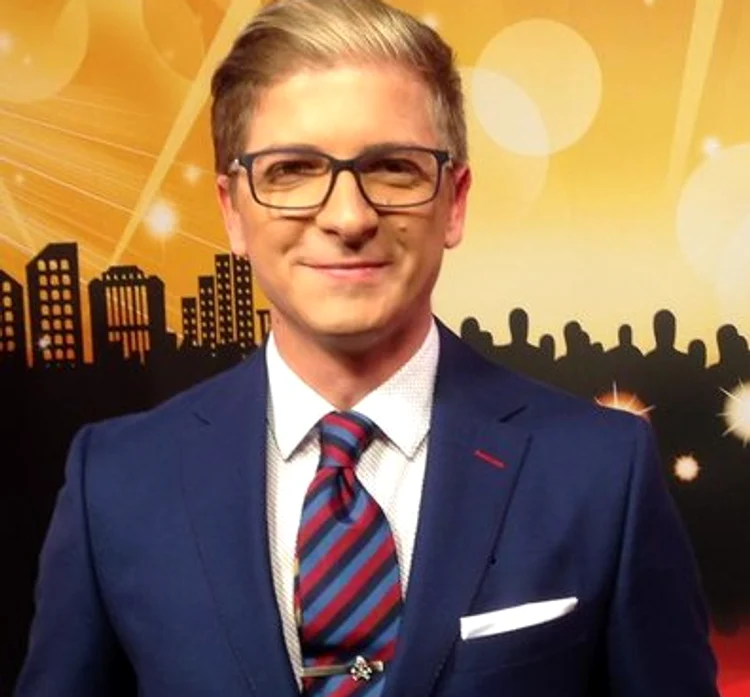 Prezentatorul Marius Niță, de la România TV Foto: Facebook