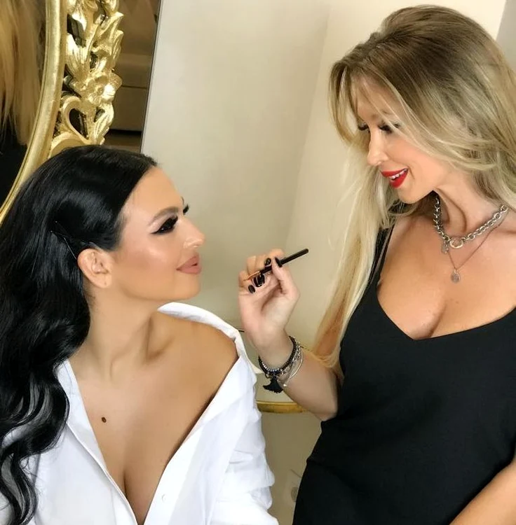 Francisca a fost modelul make-up artistului Bianca MarcaFoto: arhivă personală
