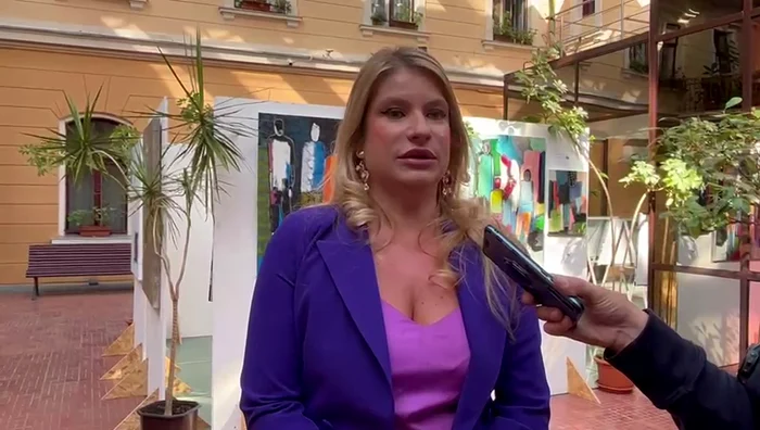 Bianca Michi, organizatorul Balului vienez de la Brașov FOTO Ioan Buciumar