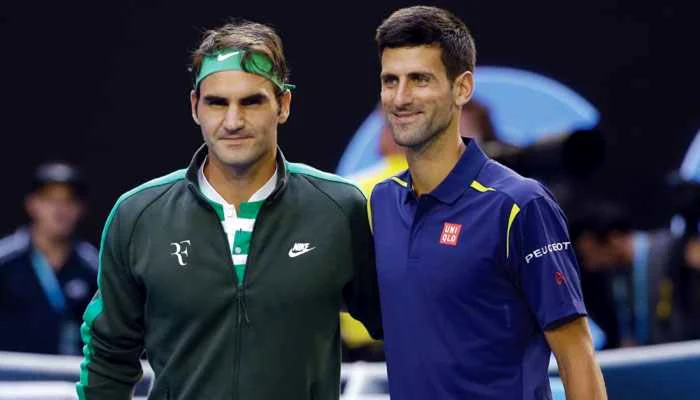 Roger Federer şi Novak Djokovici