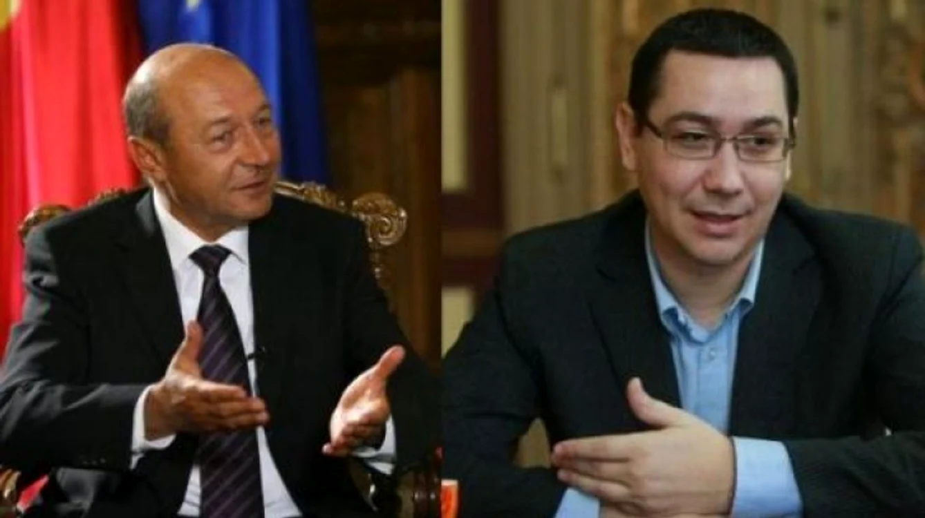 
    Traian Băsescu şi Victor Ponta  