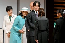 Prințul Fumihito aka Prințul Akishino, cu Prințesa Kiko la un eveniment din mai 2026   FOTO Agenția Imperială (3) jpg