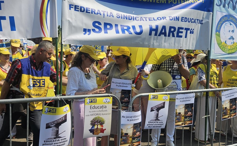  Președintele Federației „Spiru Haret”: „80% dintre profesori vor protesta” în prima zi de școală. Unde se fac și unde nu se fac ore. Harta pe județe.