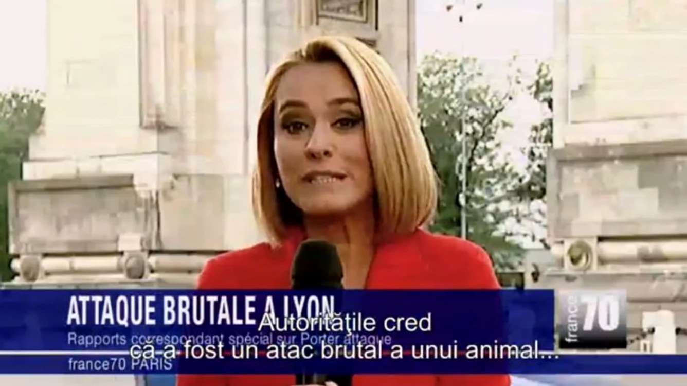 Andreea Esca relatează cazul în limba franceză