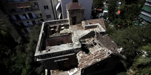 Casa bântuită de pe strada Smolenski din Atena FOTO Bloomberg