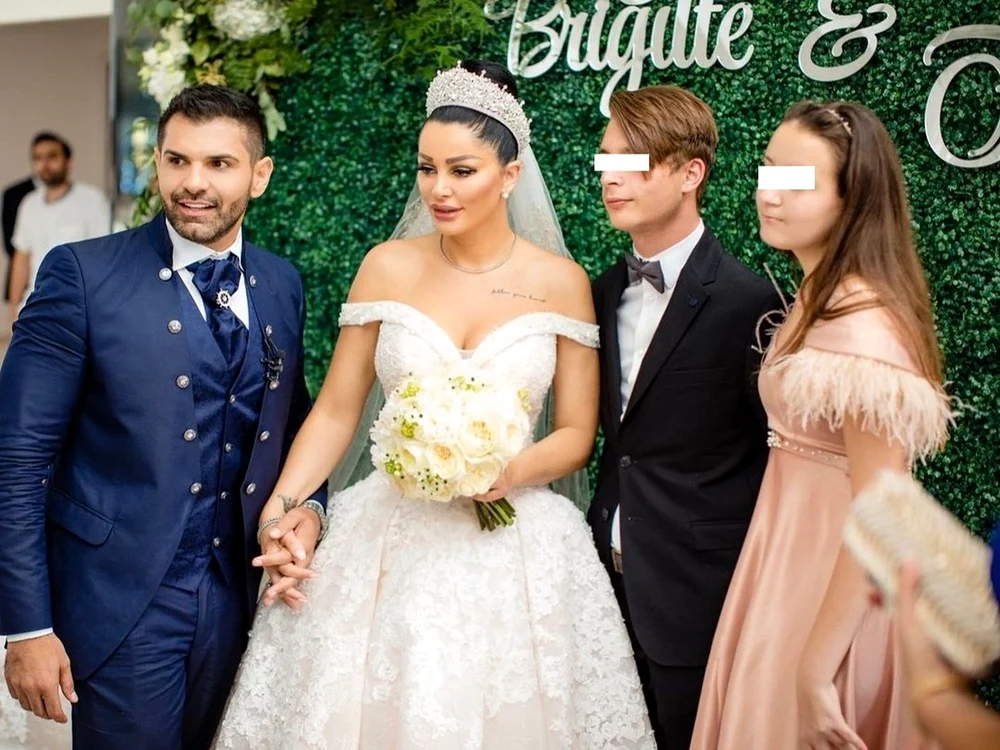 Brigitte Pastramă este mama a doi copii