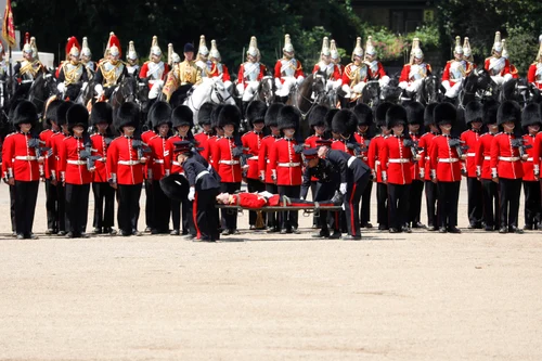 Repetiții pentru Trooping the Colour