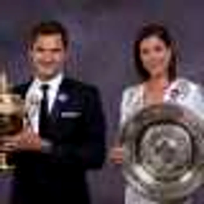 Federer si Muguruza la dineul campionilor FOTO EPA 