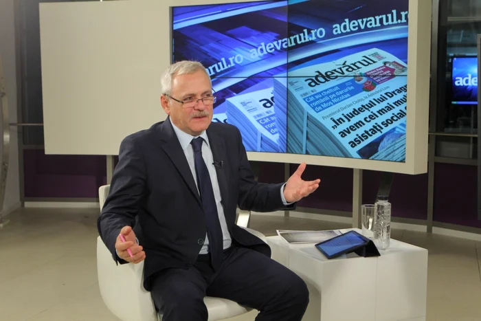 Liderul PSD Liviu Dragnea FOTO Eduard Enea