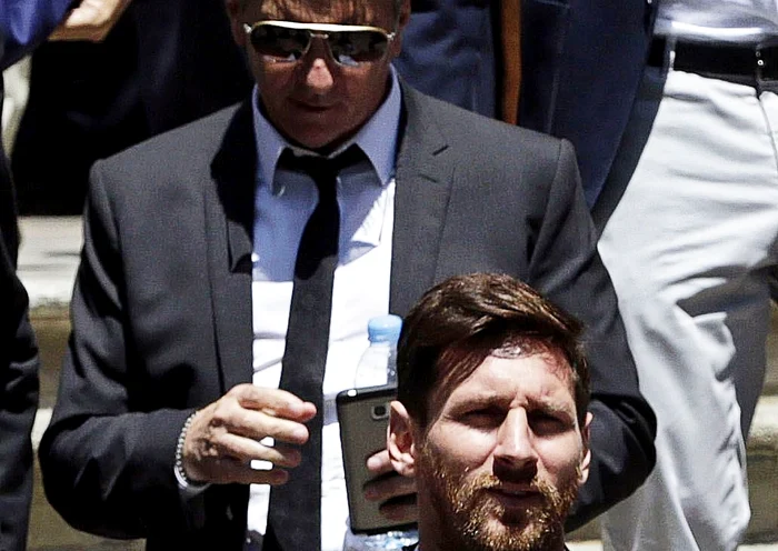 Jorge Messi și Leo Messi au fost apropiați, de-a lungul anilor (FOTO: EPA)