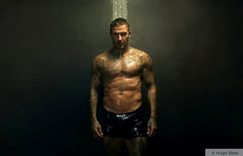 David Beckham, campanie BOSS, Instagram 
