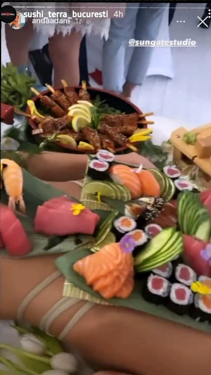 Filmările Andei Adam au fost repostate pe pagina de Instagram a restaurantuluifoto: Instagram