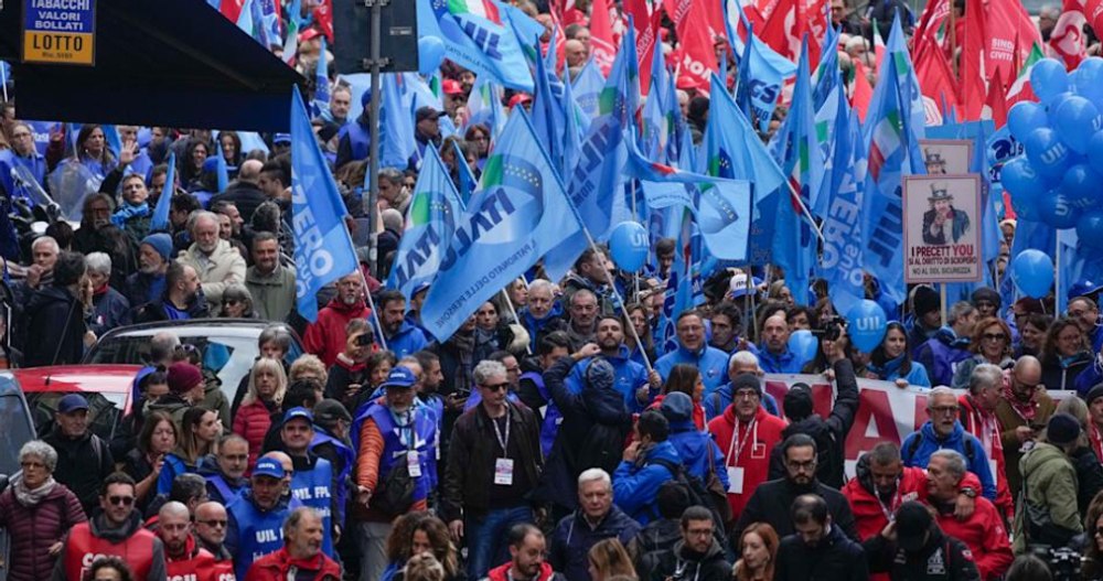 Proteste de amploare în Italia: muncitorii și pensionarii resping planurile bugetare ale guvernului