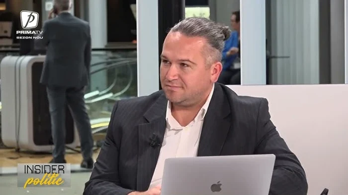 Jurnalistul Sebastian Zachmann - Foto: captură TV