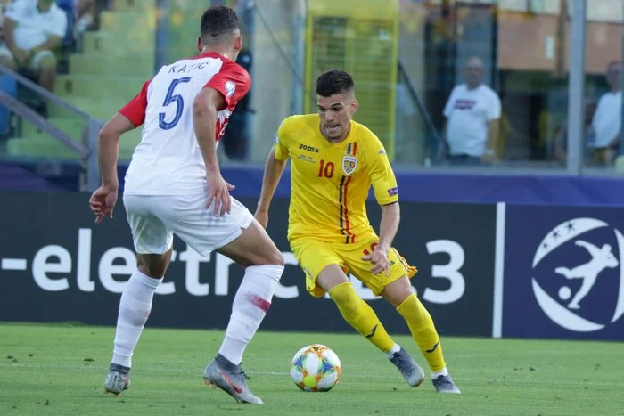 Ianis Hagi a jucat foarte bine la turneul final al Campionatului European de tineretFOTO: Sportpictures.eu