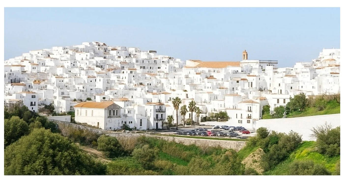Orașul Cádiz a scăzut temperatura cu 5 grade Celsius prin vopsirea caselor în alb 